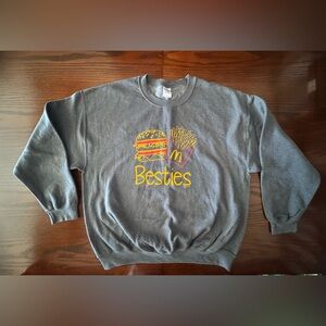 McDonald's “Besties” Crew Neck Sweatshirt